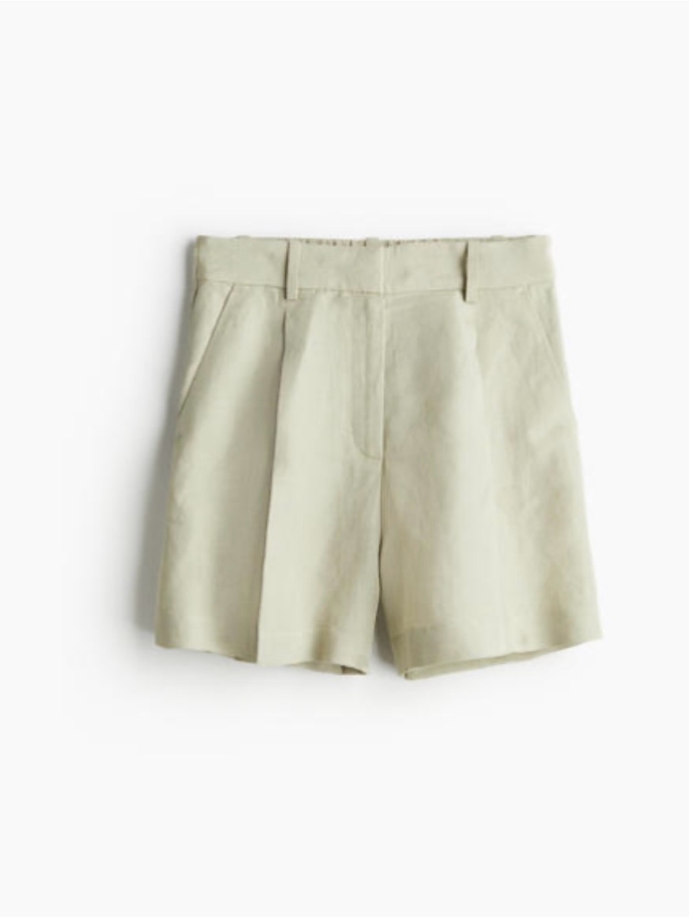 H&M Linen Pleated shorts